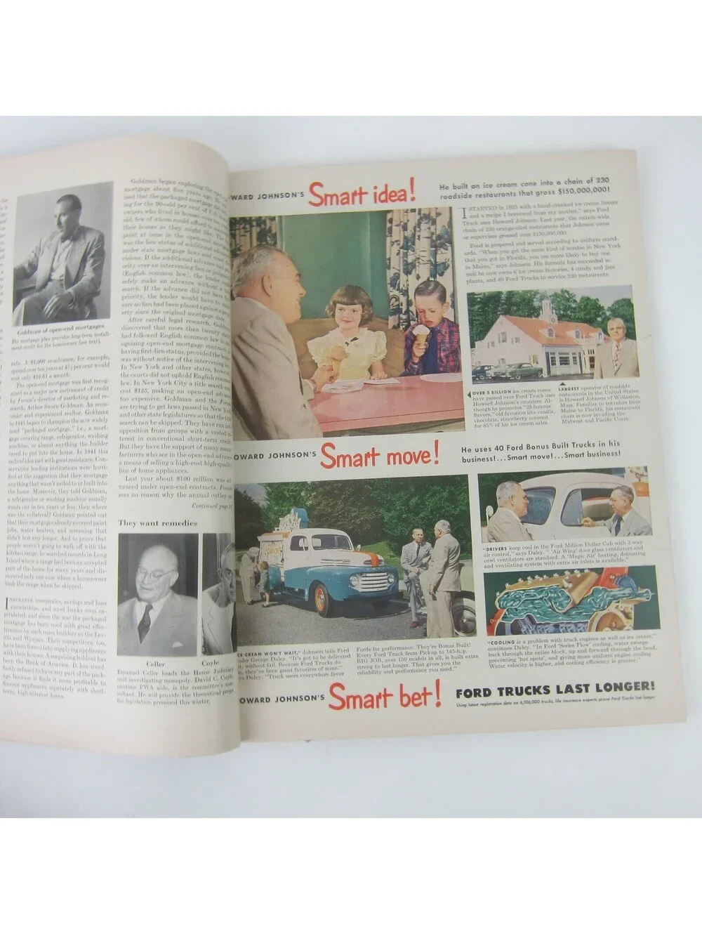Vintage FORTUNE Magazine September 1949 Autos Buick Cadillac Ford Dodge & More